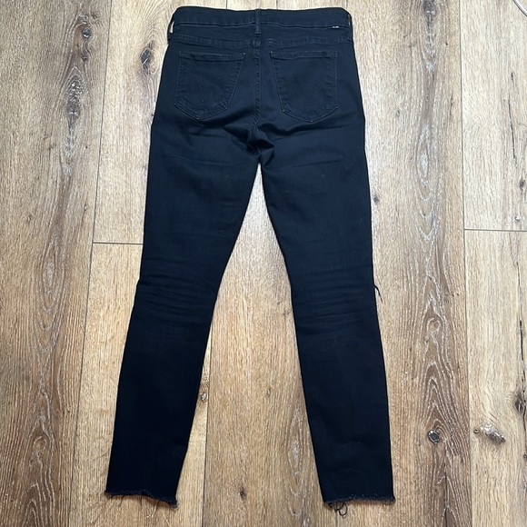 Mother The Looker Distressed Ankle Fray in Guilty as Sin Size 24 - Picture 4 of 11